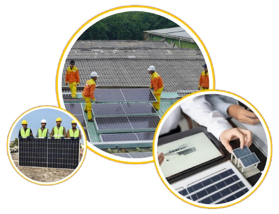 PowerHivee Solar Installation Team